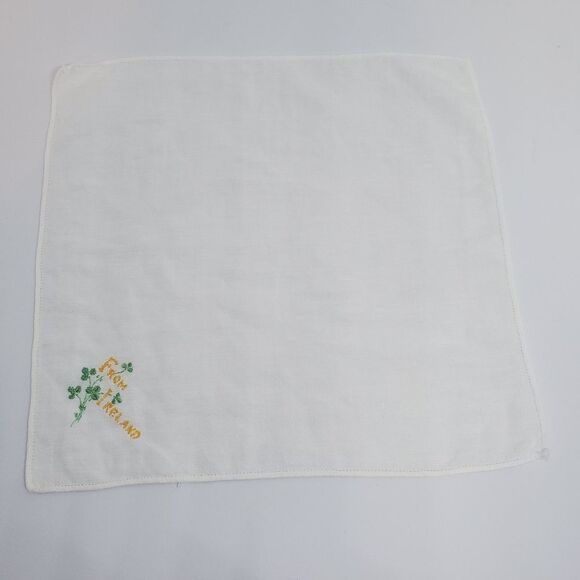 Vintage From Ireland Handkerchief - Picture 1 of 4